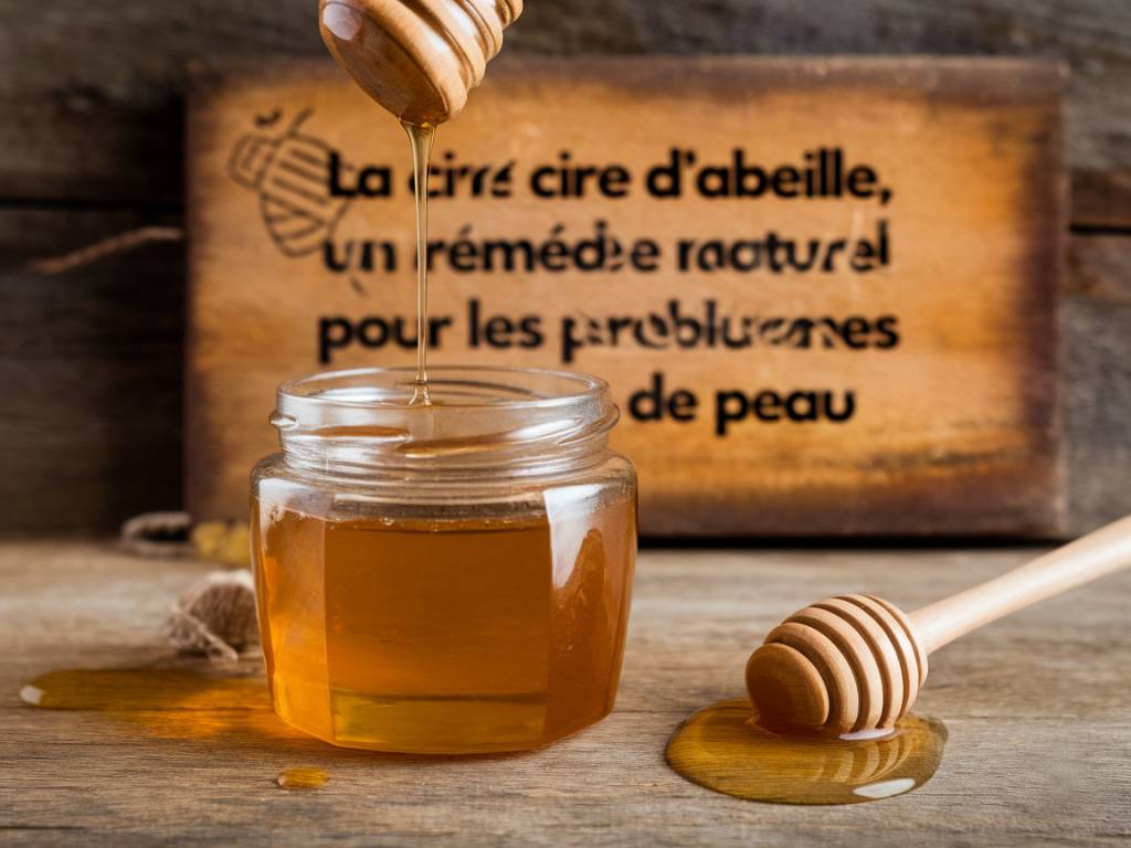 La cire d'abeille : un remède naturel pour les problèmes de peau